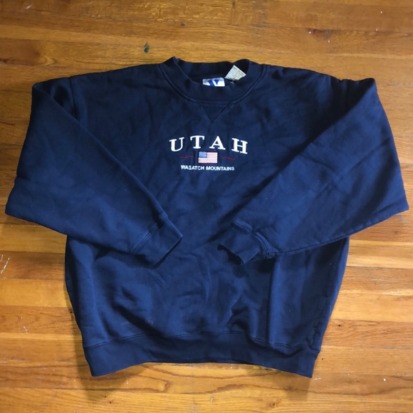 Vintage Other - vintage utah crewneck